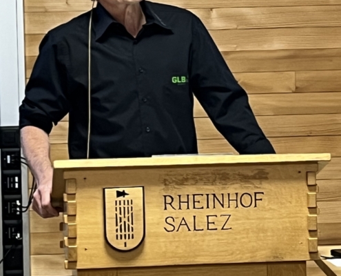 Präsident Rolf Zindel