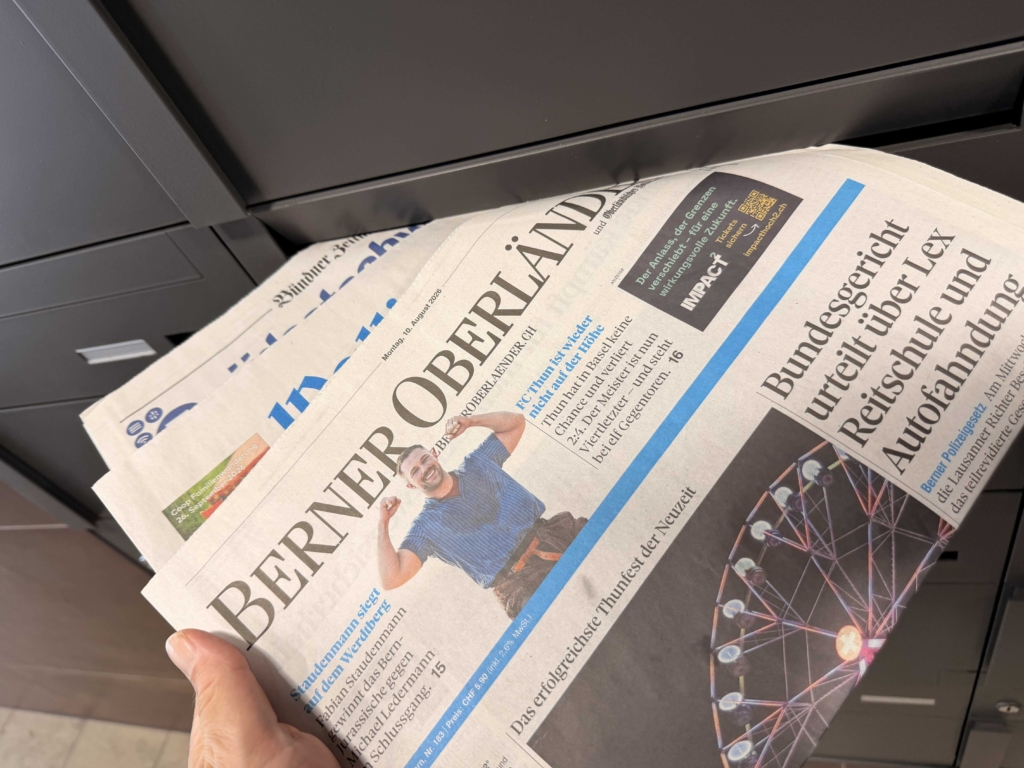 Zeitungen Briefkasten